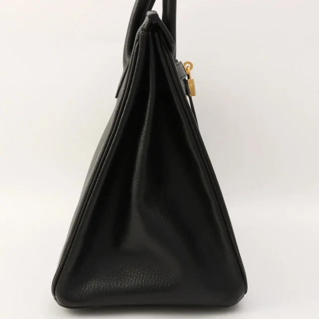 Hermès 1996 Birkin 35 Black in Black from VINTAGE QOO TOKYO, photo 3 of 13