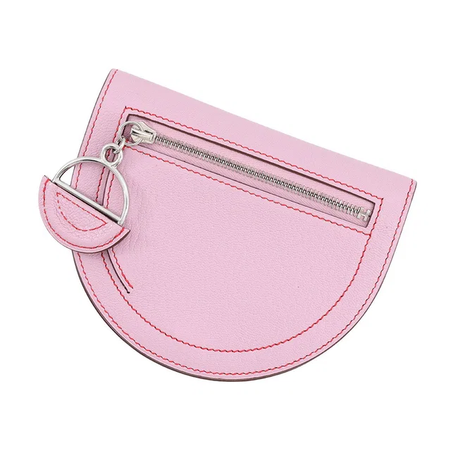 Hermès In the Loop Compact Mauve Sylvestre Chevre Myzore Goatskin in Goatskin from GALLERY RARE