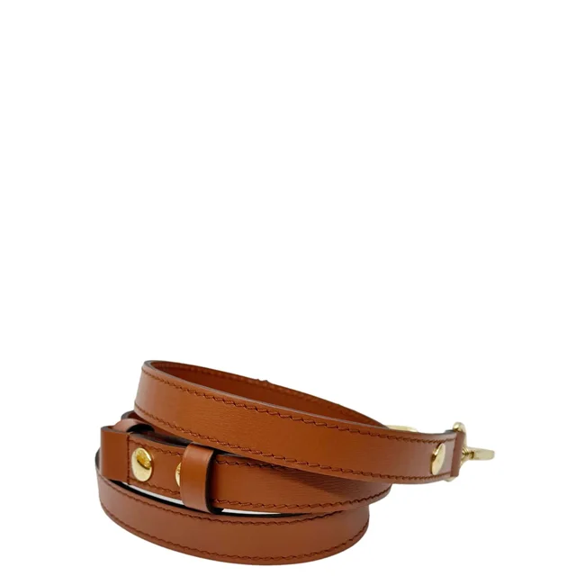 Louis Vuitton Leather Strap Brown in Brown Leather from Dallas Designer Handbags