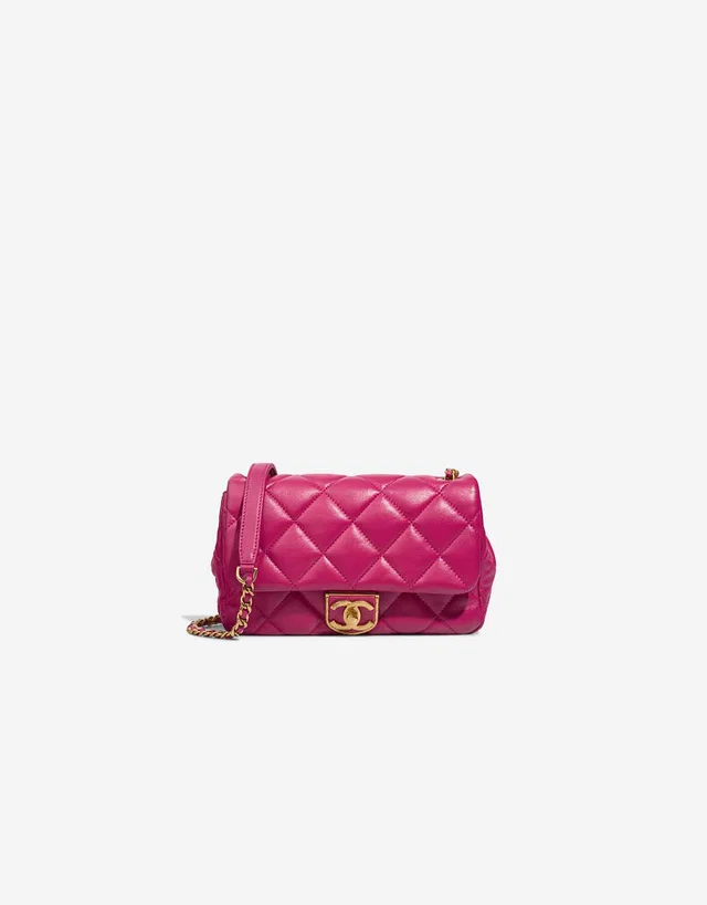 Chanel Timeless Small Lamb Pink in Pink Lambskin from SACLÀB