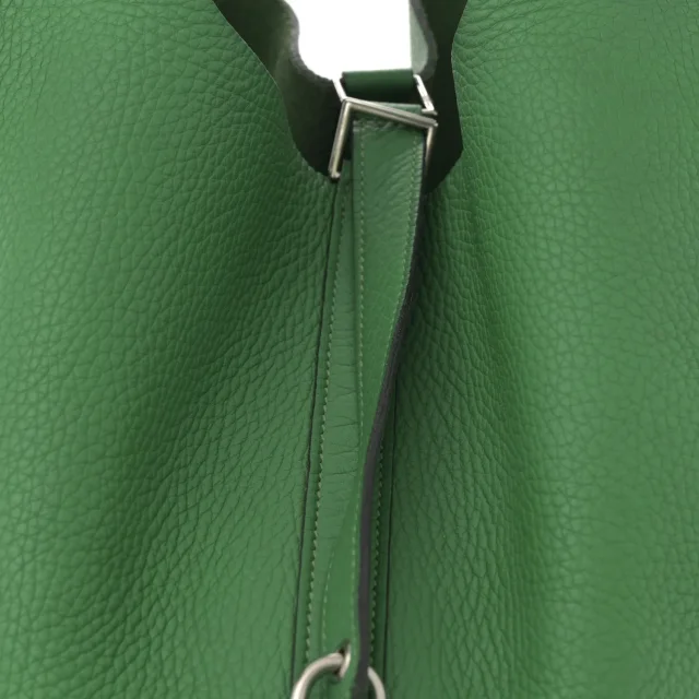 Hermès Taurillon Clemence Picotin Lock 26 GM Bamboo in Clemence leather from FASHIONPHILE, photo 8 of 10