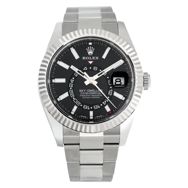 Unused Rolex Sky-Dweller 41mm 326934 in Stainless Steel, White Gold from Gray And Sons