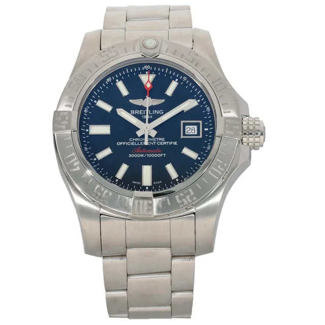 Breitling Avenger II Seawolf A17331 44mm Stainless Steel Watch from H&T