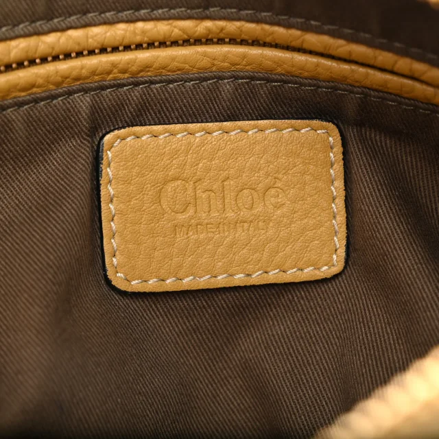 Chloé Medium Marcie Satchel Sand Shell in Calfskin from FASHIONPHILE, photo 6 of 11