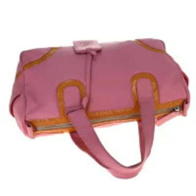 Loewe Boston Bag Distinct Combinatio Pink Leather in pink Leather from Poshmark, photo 7 of 7