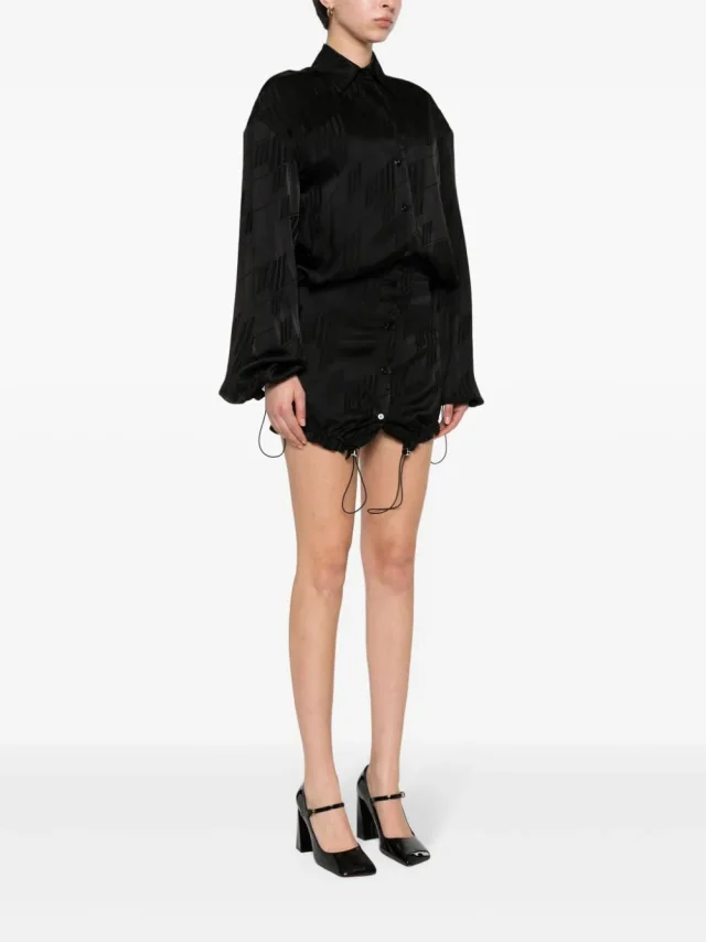 The Attico Logo Mini Dress, photo 3 of 5 from Balardi