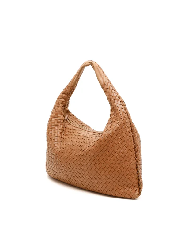 Bottega Veneta Large Intrecciato Hobo Bag in Woven leather from A Retro Tale, photo 2 of 9