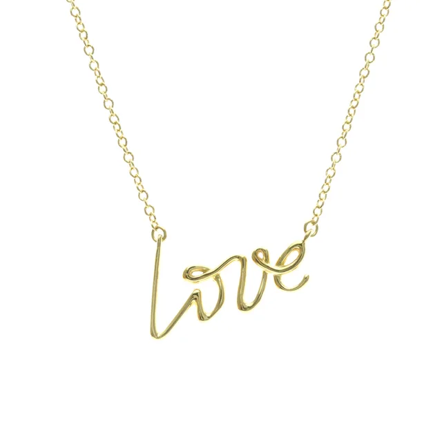 Tiffany & Co. Paloma Picasso Graffiti Love Pendant Yellow Gold (18K) No Stone Men in Gold Yellow gold (18K) from Elady