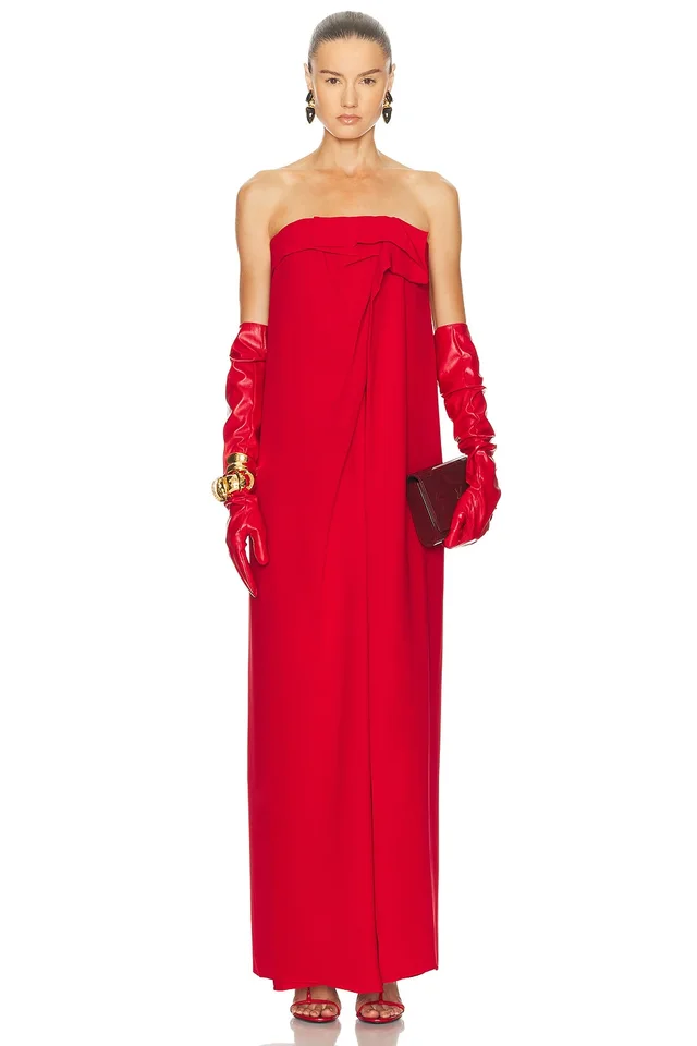 HEIRLOME Manuela Dress in Red from FWRD, photo 1 of 1