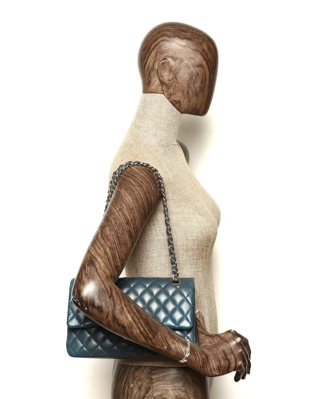 Chanel Classic Medium Double Flap Bag in Leather from A Retro Tale, photo 8 of 8