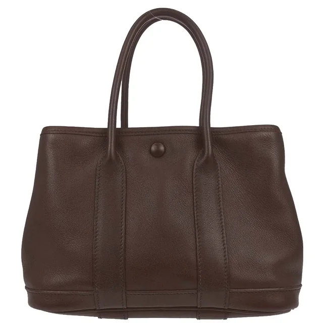 Hermès Havane Swift Garden Twilly TTPM Tote Handbag in Swift leather from AMORE Vintage Tokyo