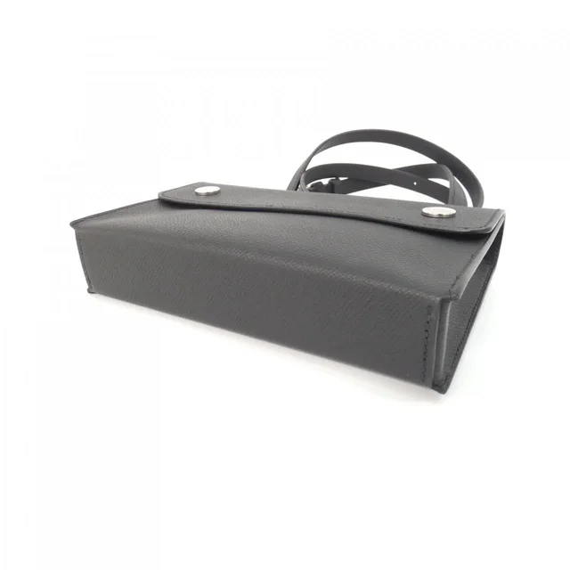 HERMES Snap 085291CK Wallet Bag in BLACK (Black) / PALLADIUM (SILVER) / Palladium (Silver) hardware EPSON from KOMEHYO, photo 3 of 7