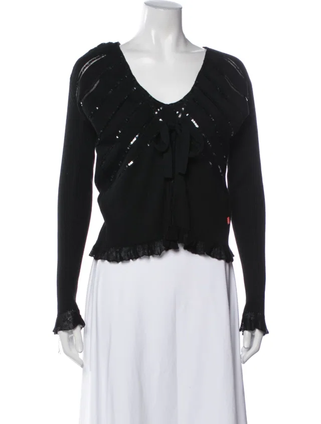 Christian Lacroix Vintage 2000's Sweater in black from The RealReal