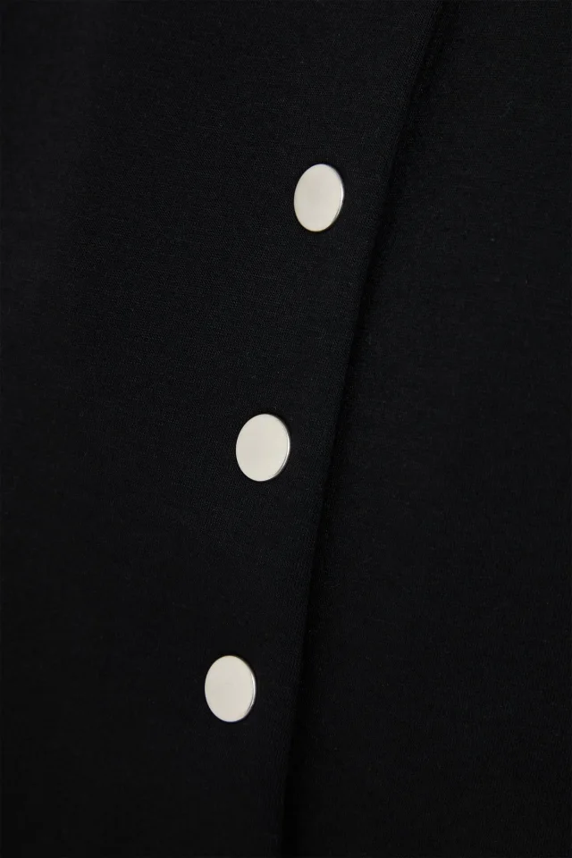 Rag & Bone Abby Modal-Blend Scuba Cardigan in Black, photo 4 of 4 from THE OUTNET