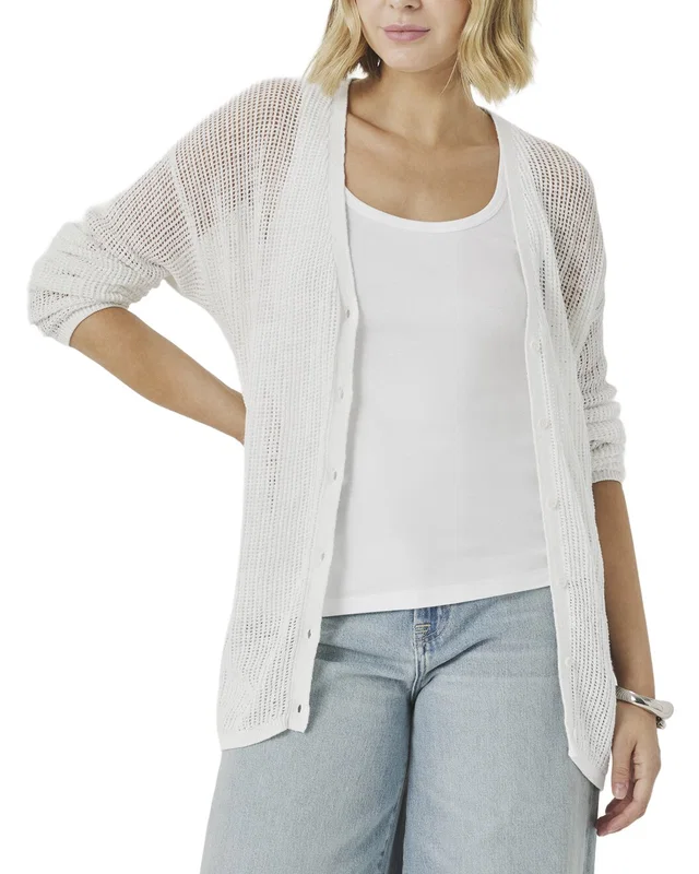 Splendid Yasmine Linen-Blend Cardigan, image 1 of 1 from Rue La La