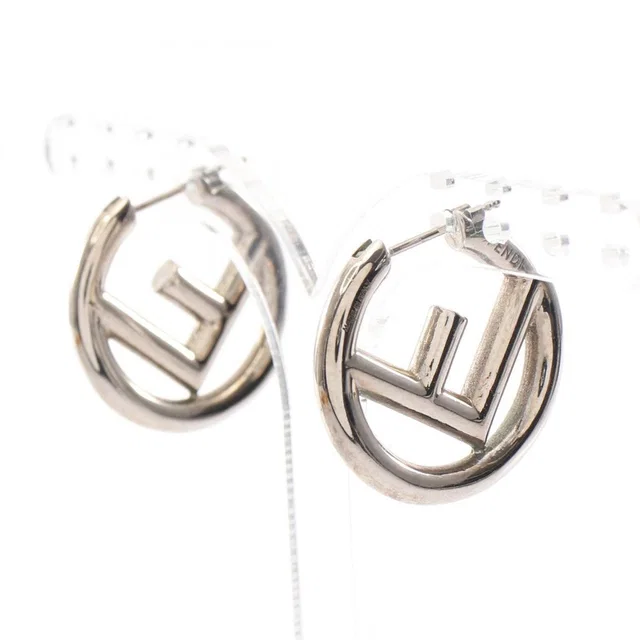 Fendi Silver Earrings in silver|gray from Poshmark
