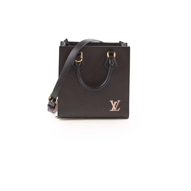 Louis Vuitton Sac Plat BB Epi Black in Black Leather from The Purse Affair