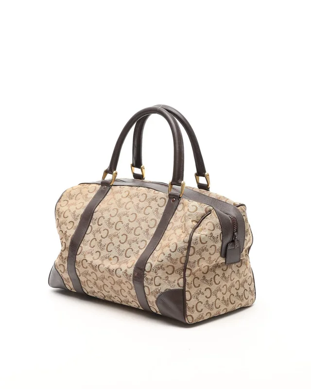 Celine Carriage Boston Bag in Canvas from A Retro Tale, photo 3 of 13