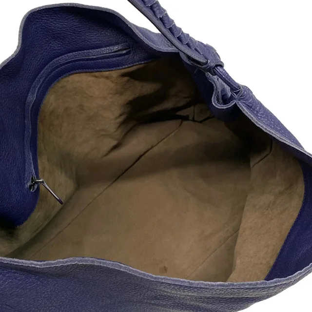 Bottega Veneta Intrecciato Tote Bag Purple Leather in purple Woven leather from Poshmark, photo 8 of 8