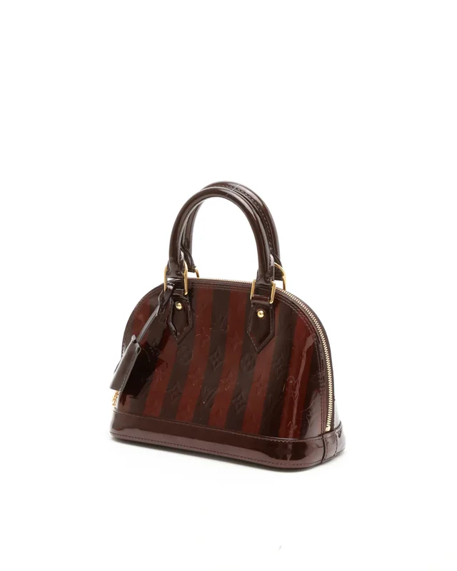 Louis Vuitton Vernis Rayures Alma BB Bag from A Retro Tale, photo 2 of 8