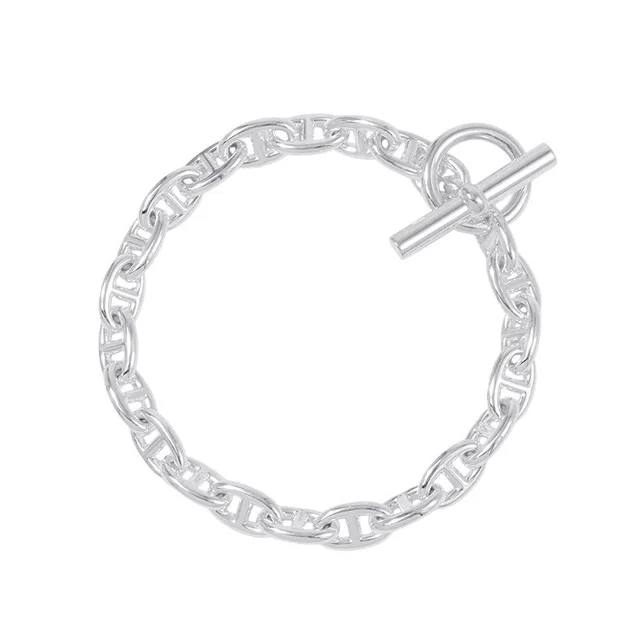 Hermès Chaine d'Ancre Bracelet 22 frames Size TPM SV925 from GALLERY RARE