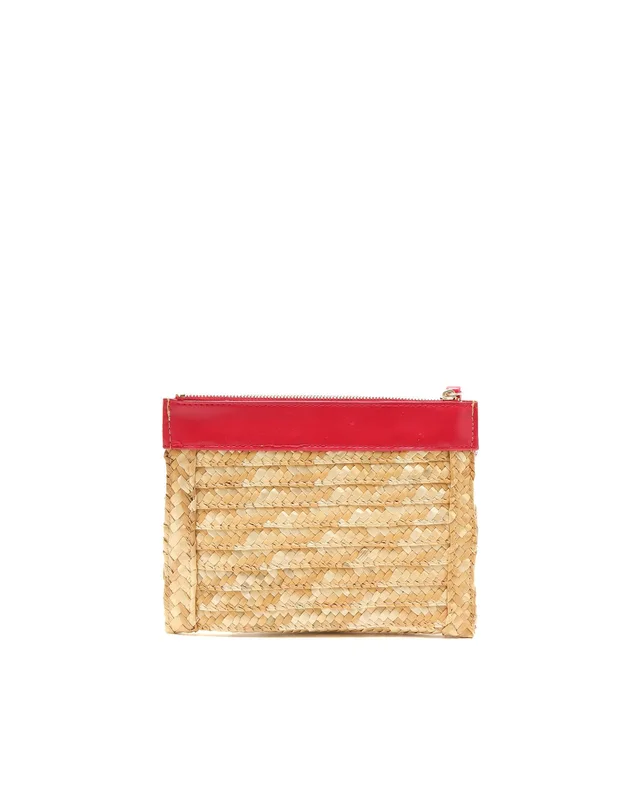 Miu Miu Novelty Woven Pouch in Woven leather from A Retro Tale, photo 2 of 3