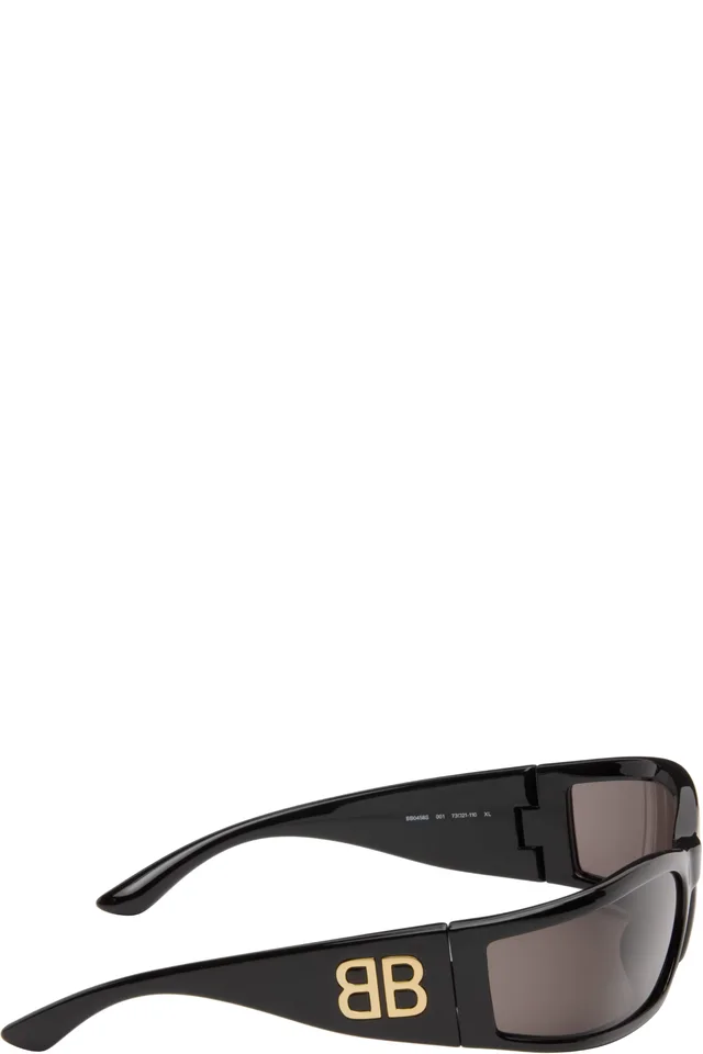 Balenciaga Black Sunset Sunglasses, photo 2 of 4 from SSENSE