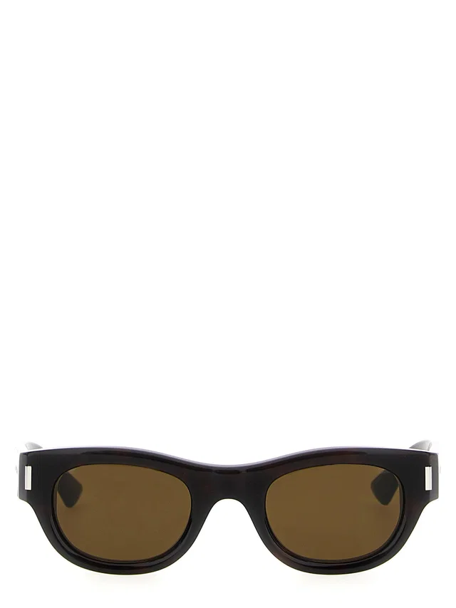 Saint Laurent Sl Sunglasses — Black in Black Nylon from HEWI