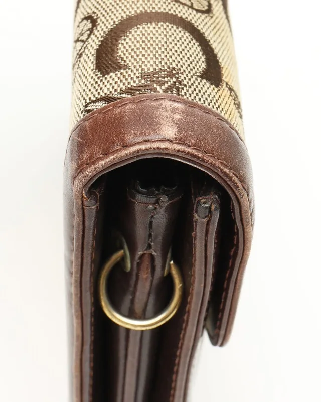 Celine C Horse Carriage Bag in Canvas from A Retro Tale, photo 7 of 14