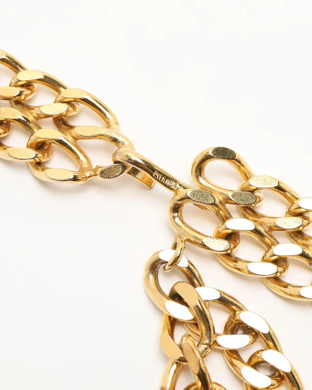 Chanel Perfume Bottles 3-Row Chain Belt from A Retro Tale, photo 3 of 3