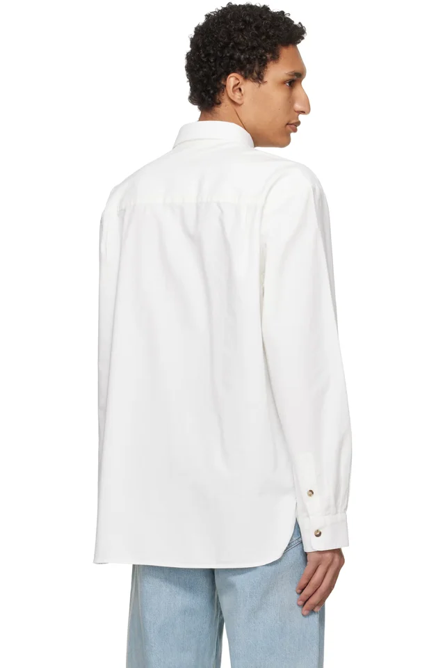 A.P.C. Off-White Mateo Shirt, photo 3 of 4 from SSENSE