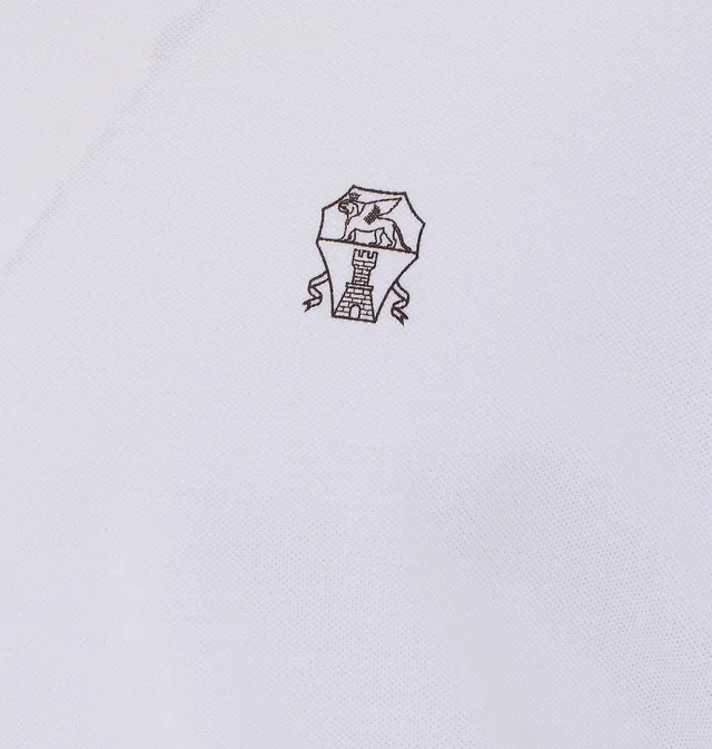 Brunello Cucinelli Logo-Embroidered Polo Shirt, photo 3 of 4 from SENSER