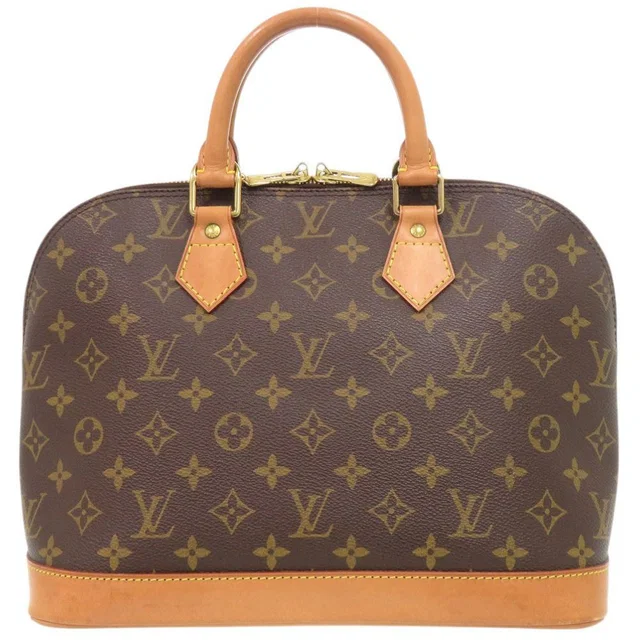 Louis Vuitton Alma Monogram Handbag in Coated canvas from The Reluxe