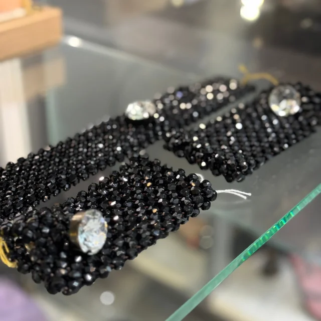 Tom Ford Necklace and Cuffs Set in Black from Revivre Luxury Consignment