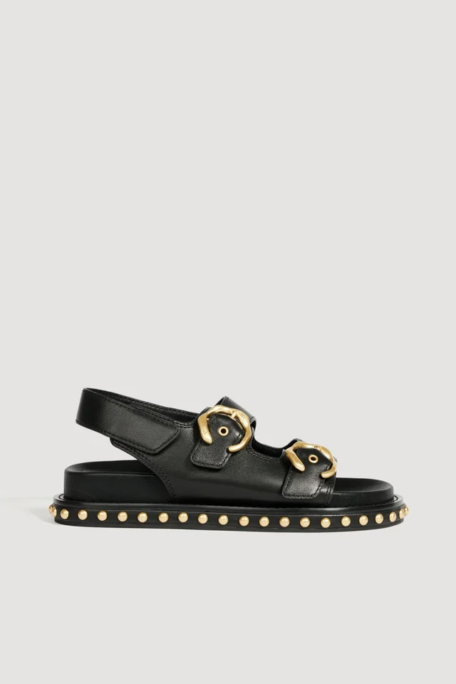 AJE Amara Buckle Sandal in Black from Aje, photo 1 of 1