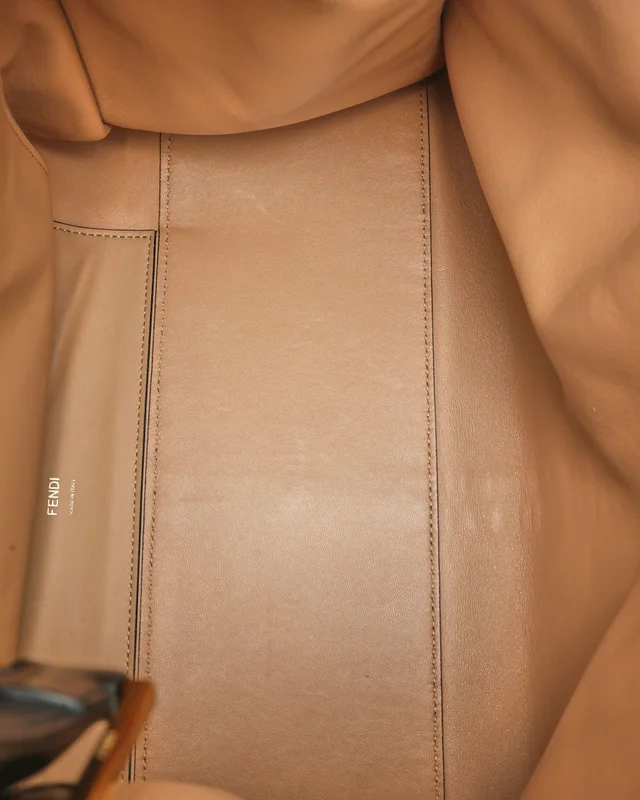 Fendi Large Peekaboo X-Lite Bag in Leather from A Retro Tale, photo 5 of 6