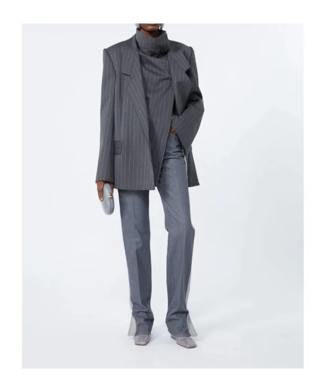 Sportmax Long-sleeve slim-fit blazer, photo 6 of 6 from SENSER