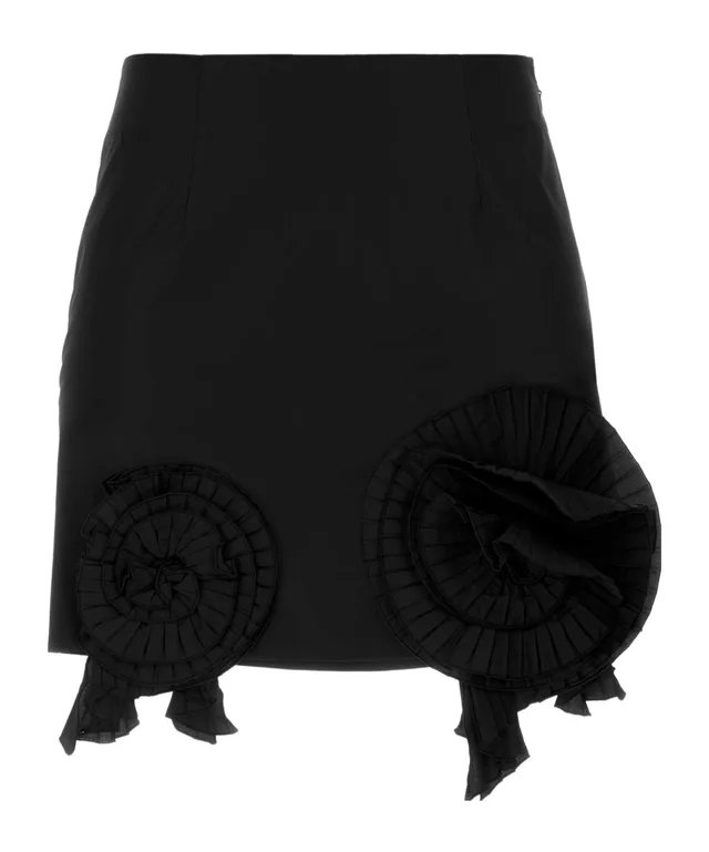 Blumarine Pleated Rosette Mini Skirt from SENSER, photo 1 of 1