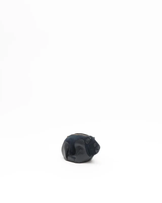 Loewe Panda Coin Case in Suede from A Retro Tale, photo 3 of 8
