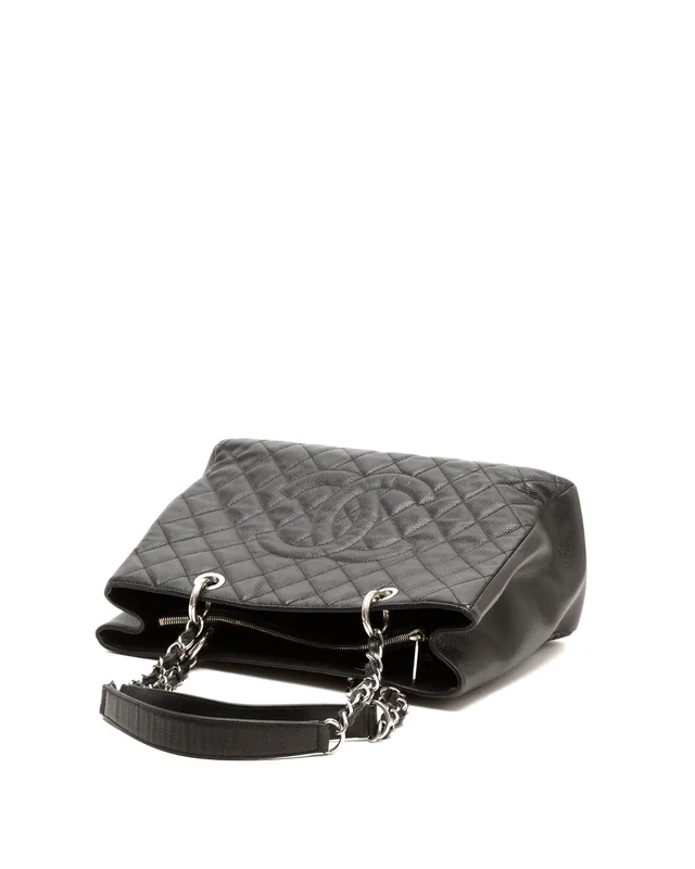 Chanel Caviar GST Grand Shopping Tote Bag in Caviar leather from A Retro Tale, photo 4 of 11