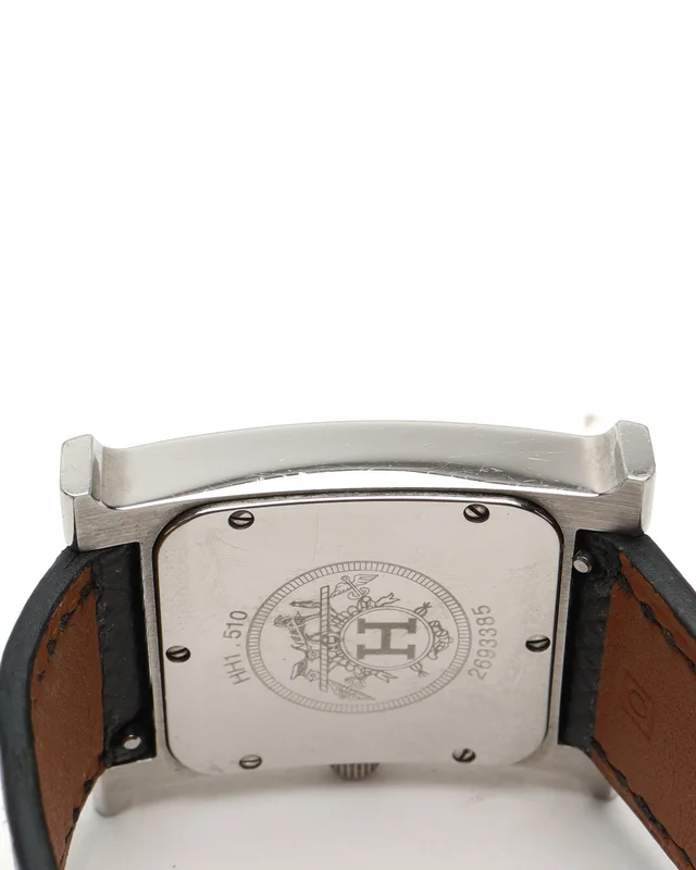 Hermès Heure H 26mm ca 2010 Watch in Leather from A Retro Tale, photo 8 of 10