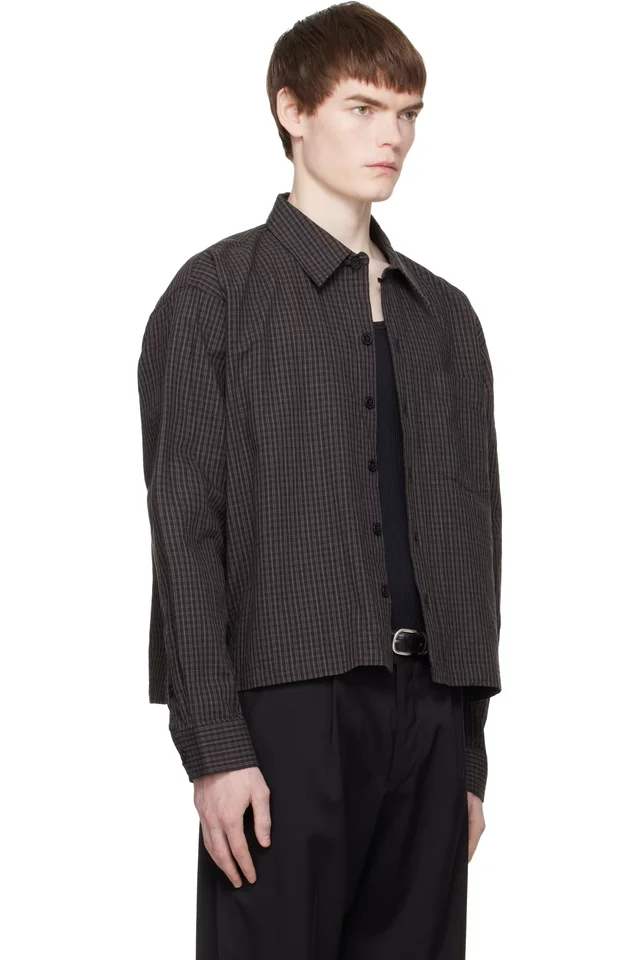 mfpen Brown Priority Shirt, photo 2 of 4 from SSENSE