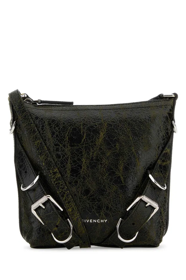 Givenchy Voyou Crossbody Bag — Black in Black Calfskin from HEWI