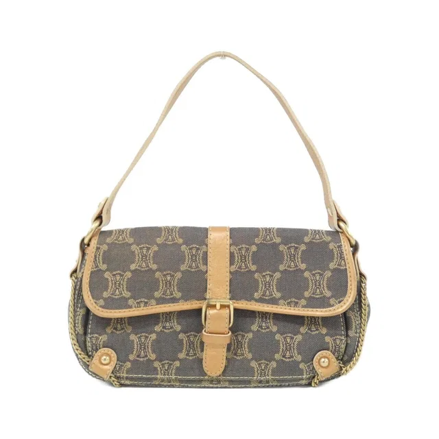 Celine Vintage Shoulder Bag in Denim from The Reluxe