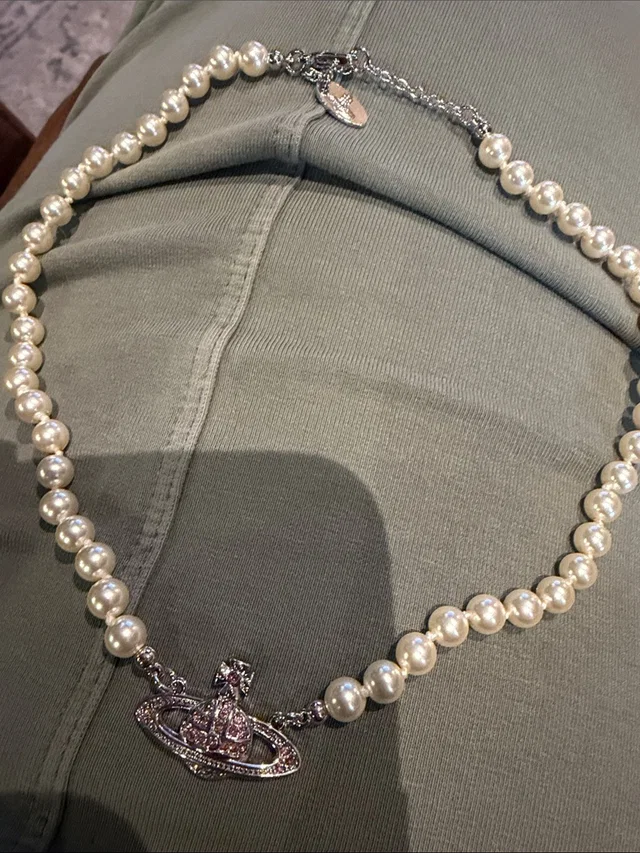 Vivienne Westwood Pearl Necklace in gray|silver|white from Poshmark