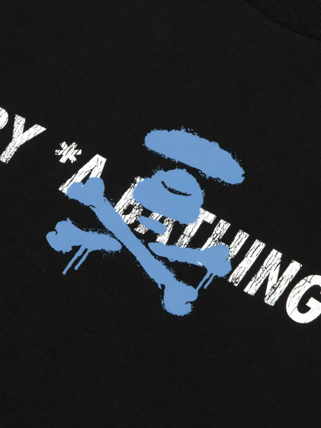 AAPE BY *A BATHING APE® short-sleeve T-shirt in Black, photo 4 of 5 from FARFETCH