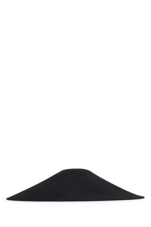 Jacquemus Le Hat — Black Sun in Black Wool from HEWI
