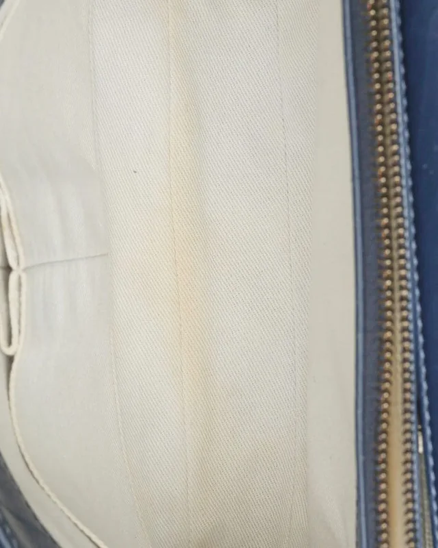 Chanel Chevron Stitch Single Flap Bag in Leather from A Retro Tale, photo 11 of 13