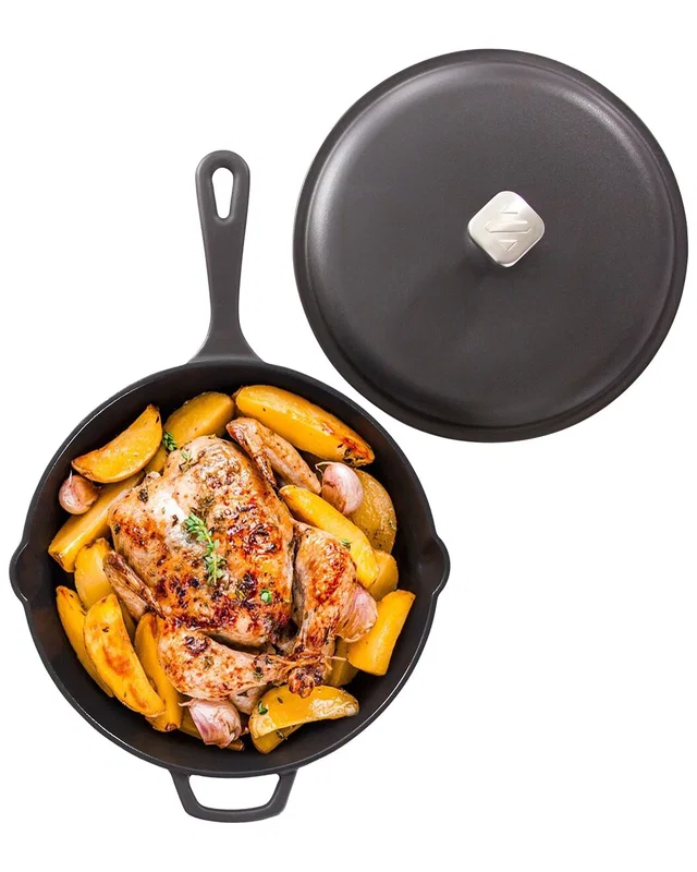 Dash Zakarian 4.5qt Cast Iron Deep Skillet, image 1 of 1 from Rue La La