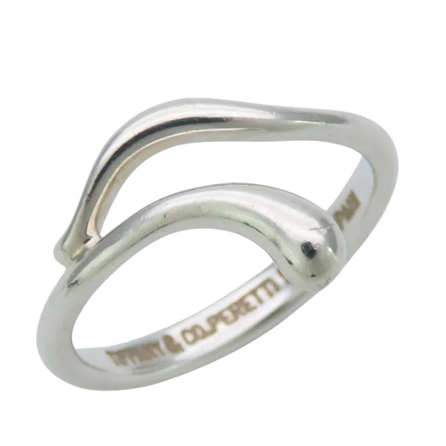 Tiffany & Co. Ring Teardrop 925 Sterling Silver Elsa Peretti in Silver from The Reluxe